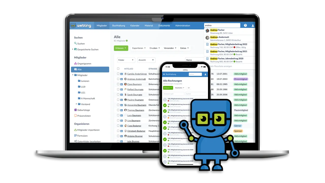 Mitgliederverwaltung